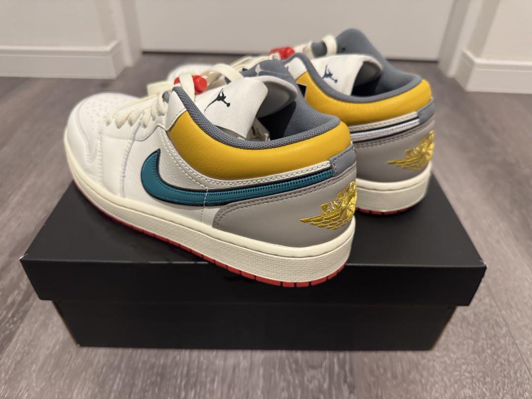 Nike Air Jordan 1 Low ホワイト/マルチカラー