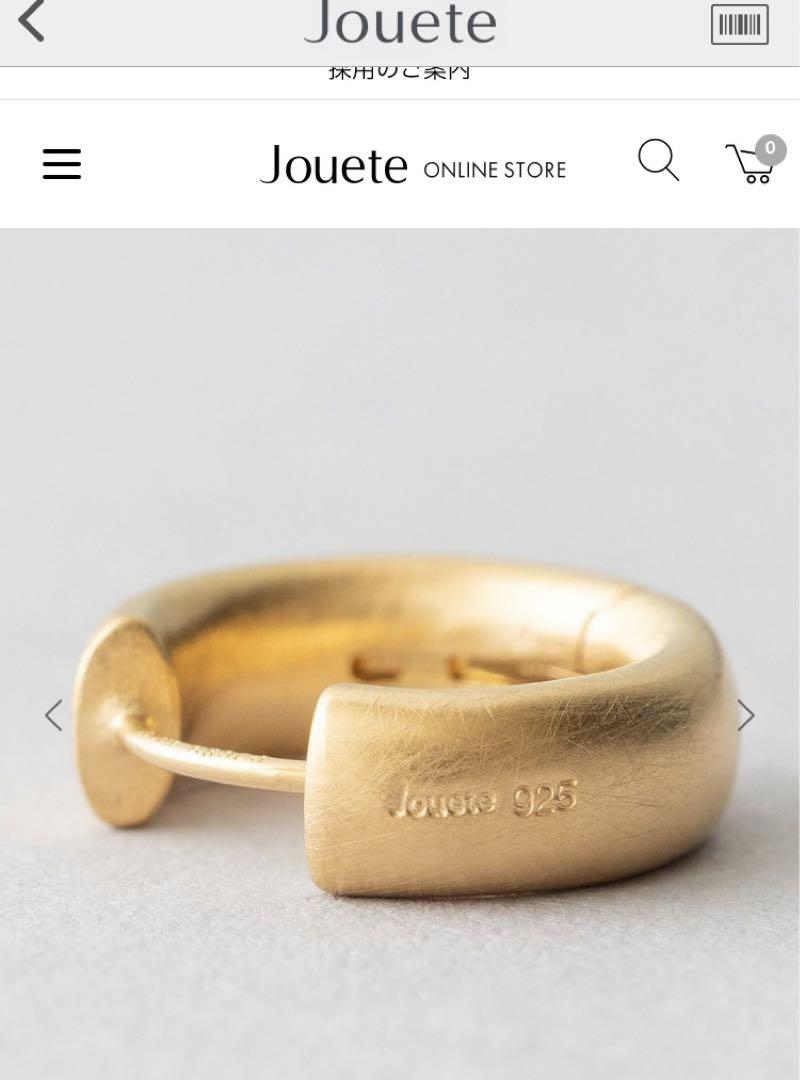 Jonete プールピアス(スナップピアス)イエローゴールド
