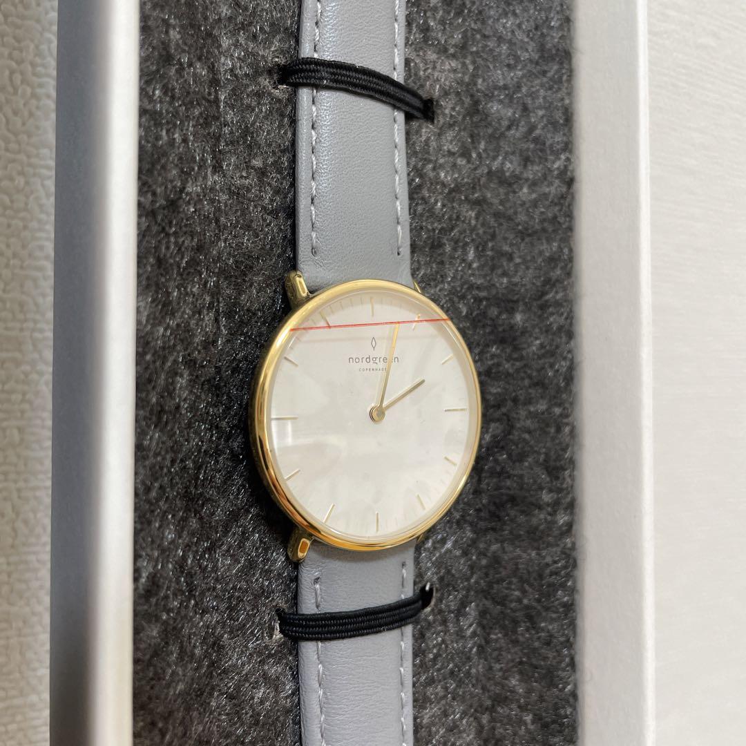 【新品】nordgreen NATIVE グレーレザー