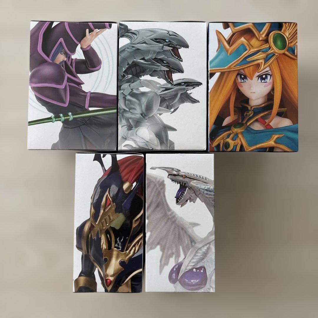 遊戯王　5点フィギュアセット フィギュア 未開封全5種コンプリートセット 遊戯王 YCSJ