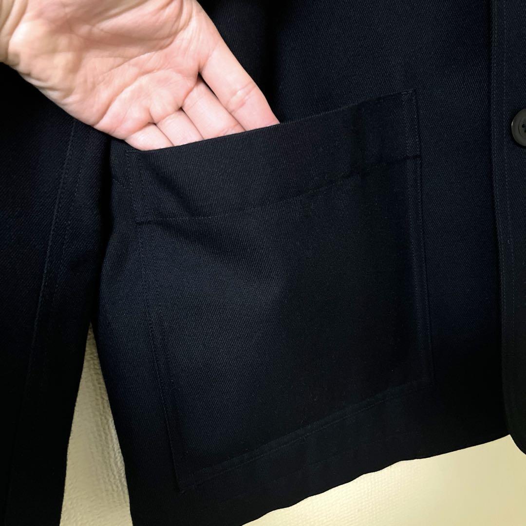 美品◎ MHL ジャケット M テーラード margaret メンズ 黒