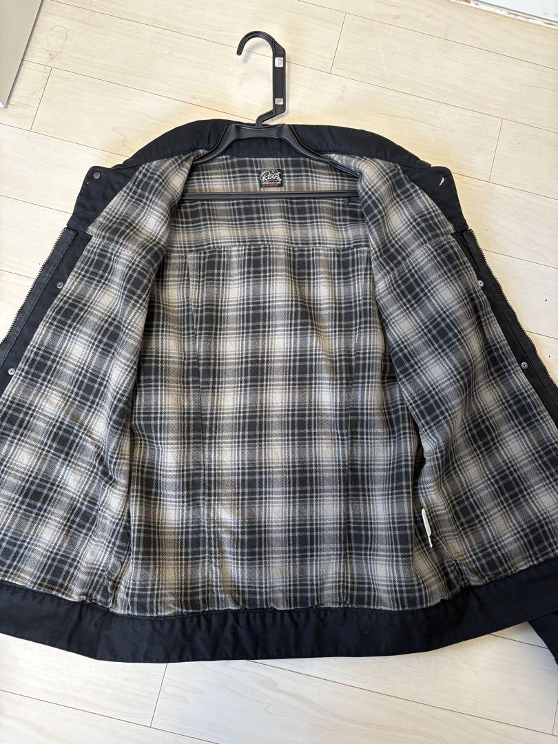 Rags McGREGOR ジャケット 黒L ライナー付