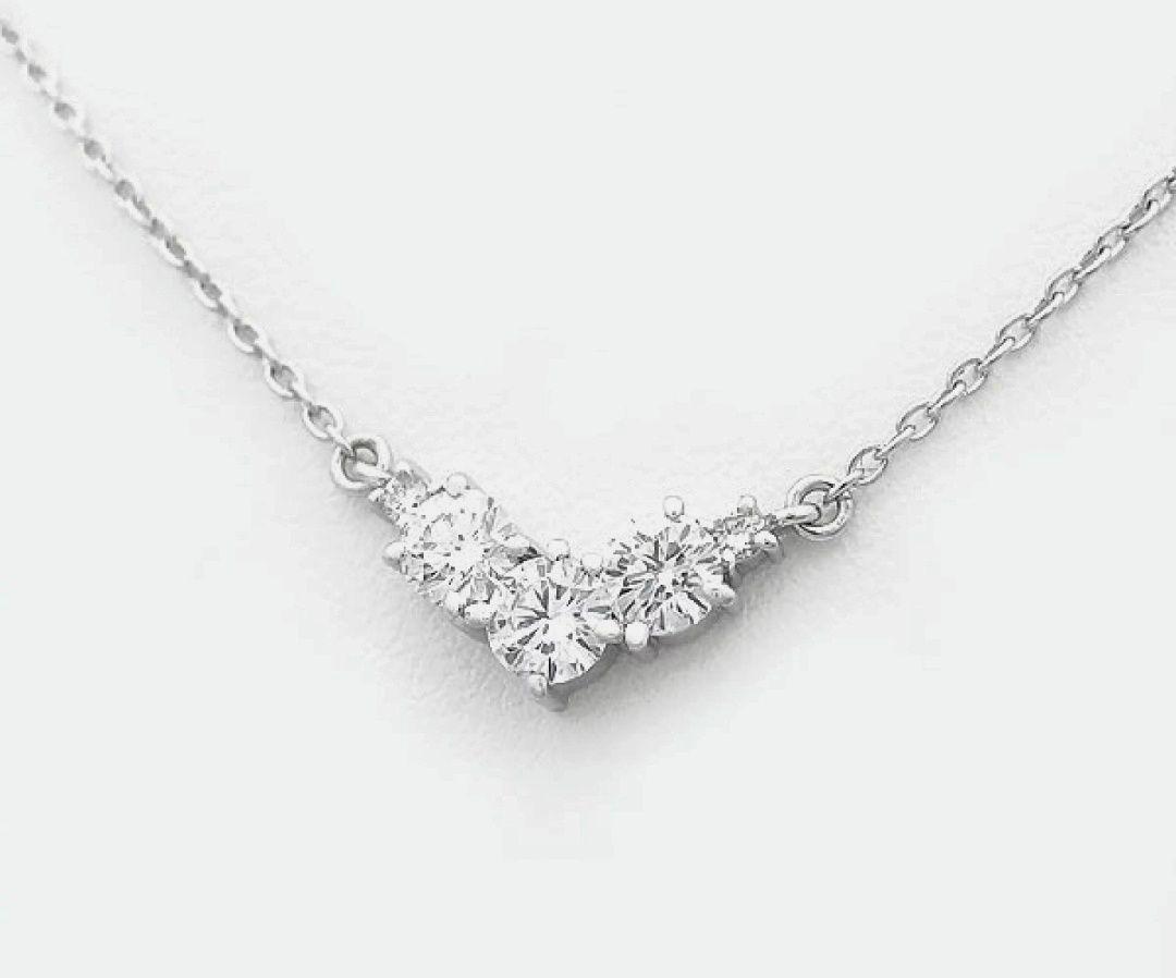 TASAKI タサキ ダイヤモンド ネックレス トータル0.89ct