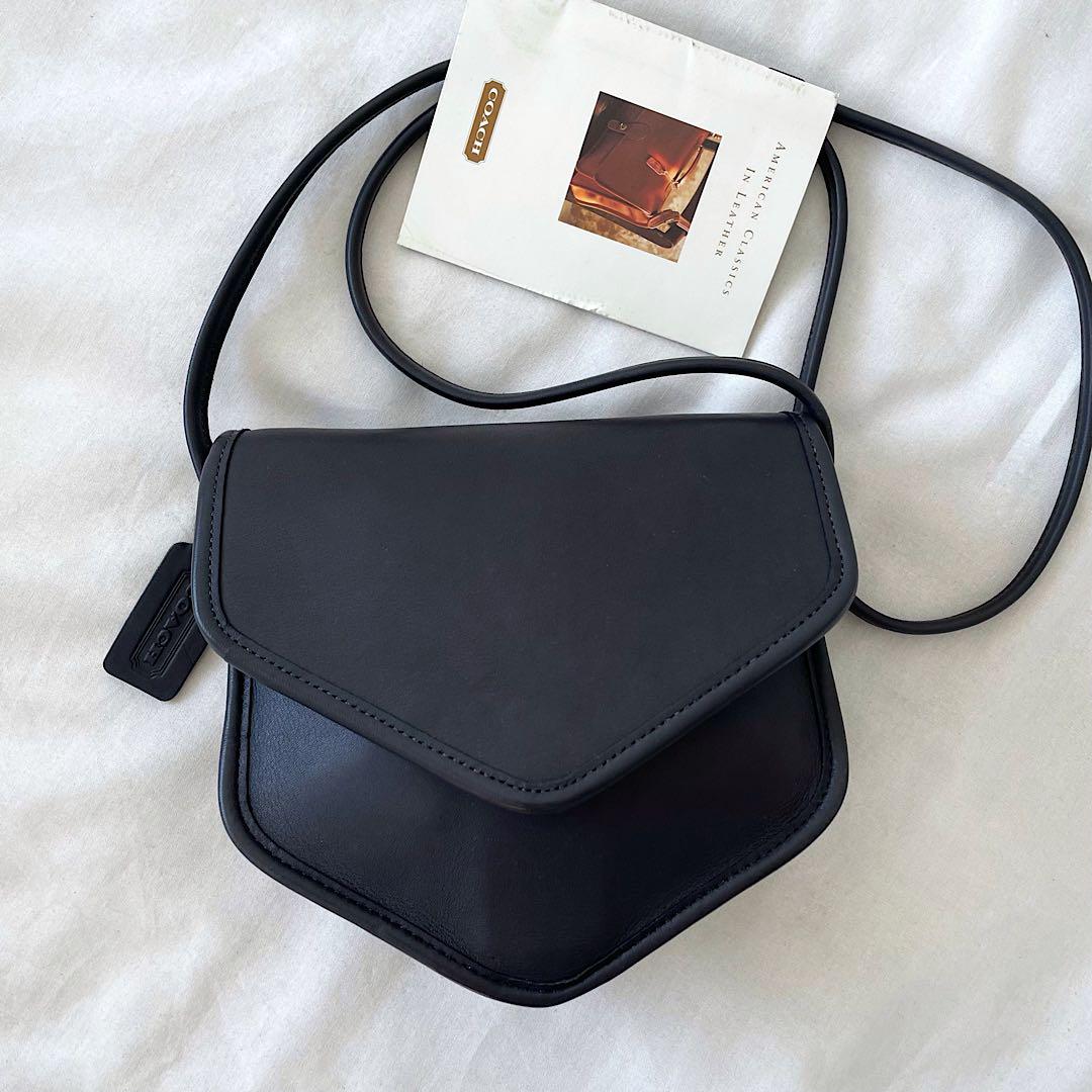 未使用 レア品 オールドコーチ ショルダーバッグ ネイビー OLD COACH