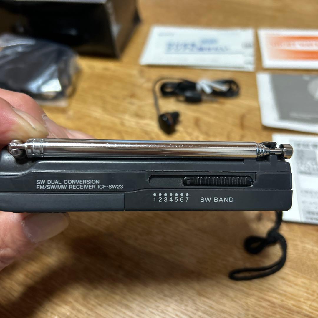 美品 日本製 貴重 ソニー ワールドバンドレシーバー ICF-SW23 BCL 美品 日本製 貴重 ソニー ワールドバンドレシーバー ICF-SW23 BCL