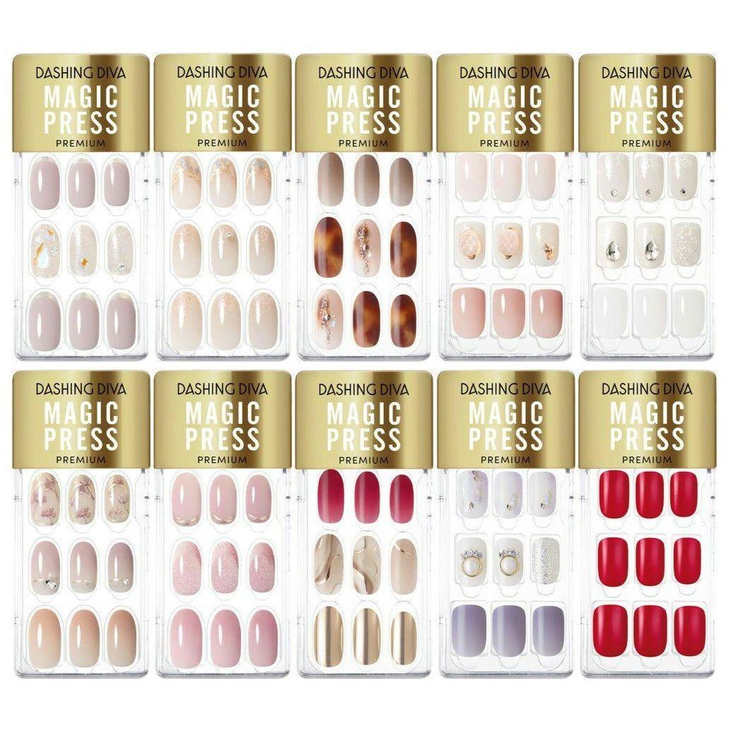 DASHING DIVA MAGIC PRESS ネイルチップセット 10セット