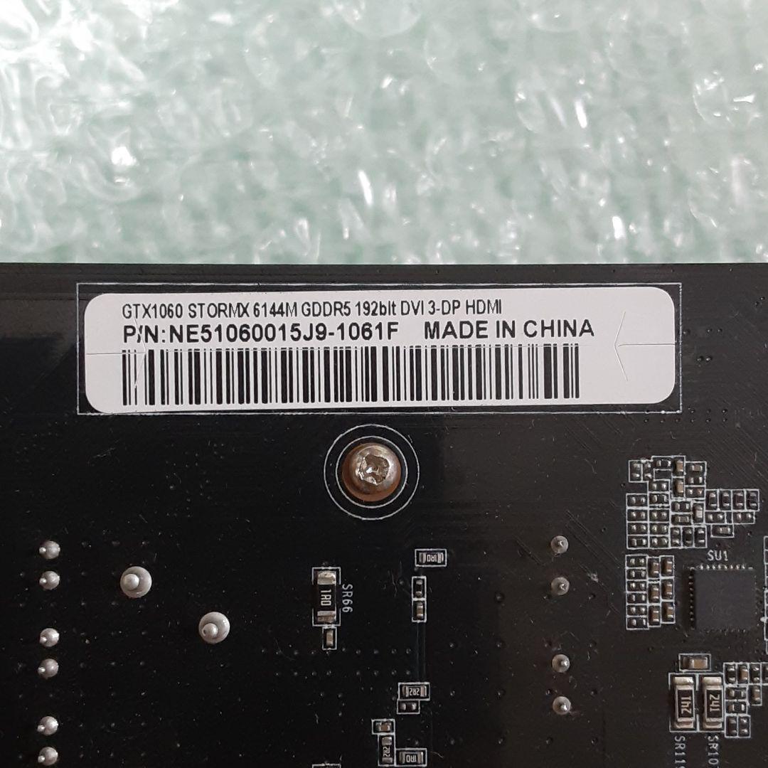 PALIT GeForce GTX 1060 6G STORMX 動作確認品｜Yahoo!フリマ