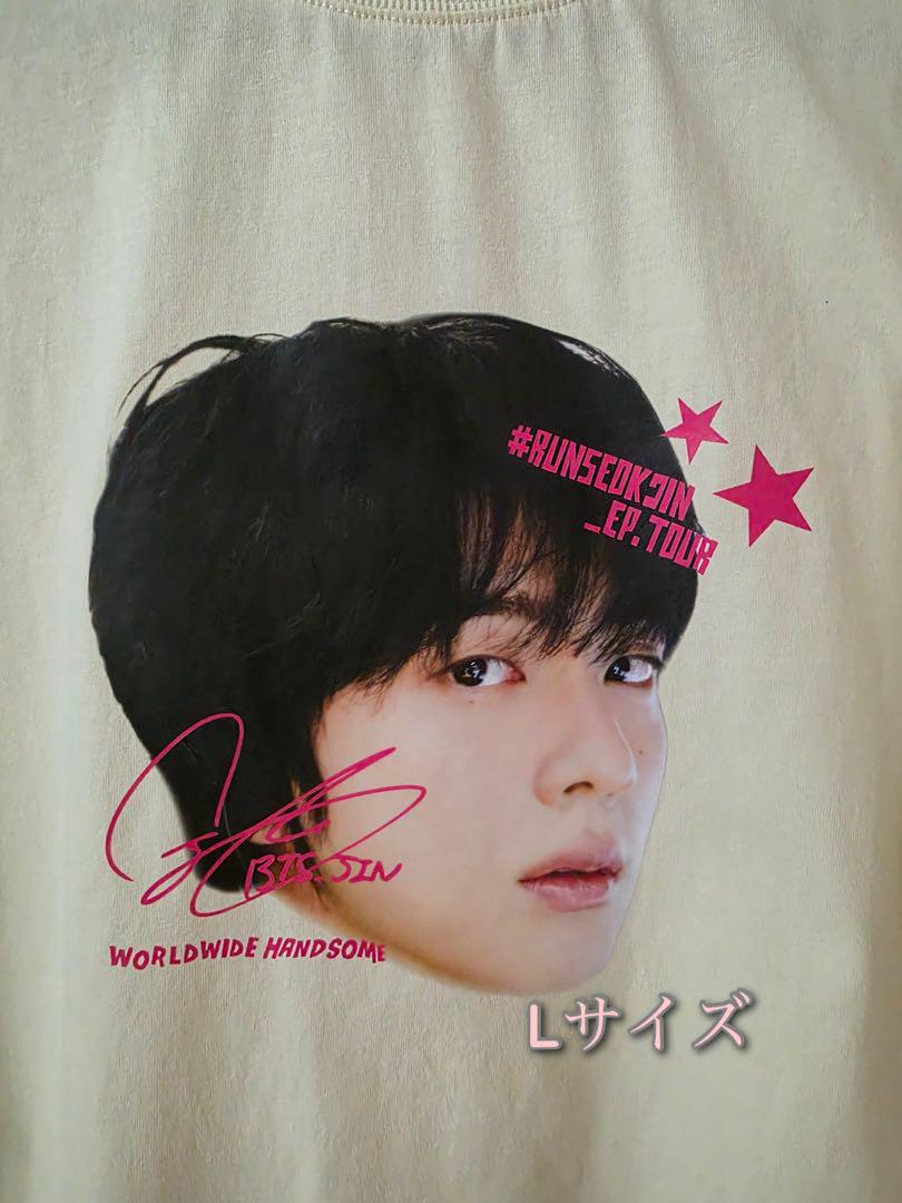 BTS ジン #FRUNSEOKJIN_EP.TOUR Tシャツ ポップアップ - メルカリ
