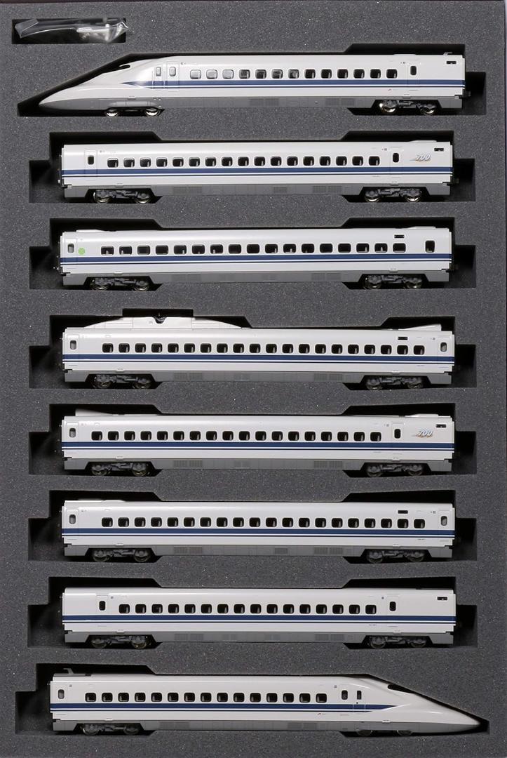 新品未使用KATO 700系新幹線 のぞみ 8両基本セット 10-1645