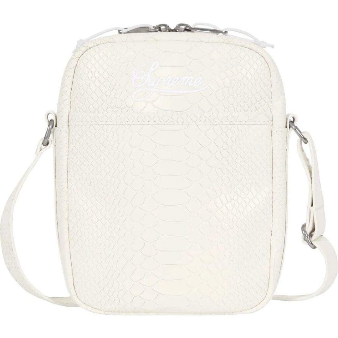 バッグ Supreme Nike Leather Shoulder Bag white