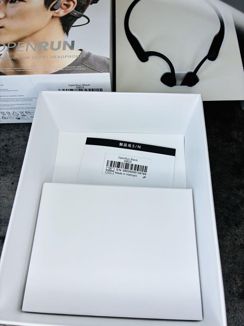 SHOKZ Open Run Black 試用のみ