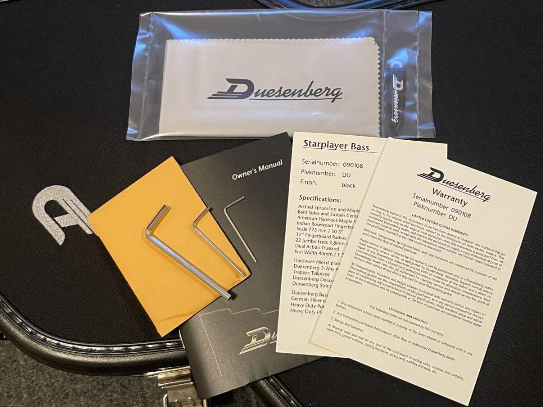 Duesenberg Starplayer Bass デューセンバーグ セミアコ