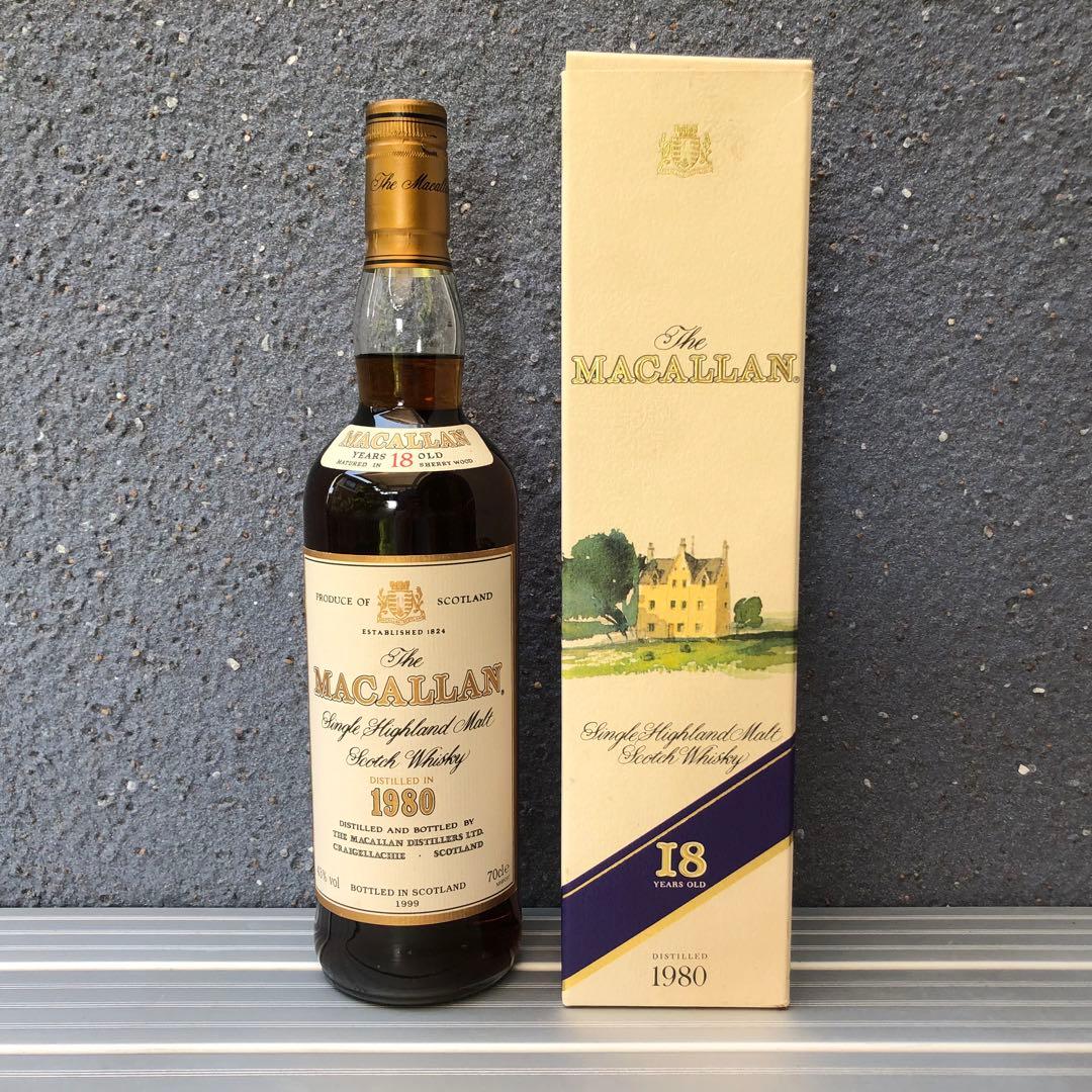 ザ・マッカラン 18年 1980 ザ・マッカラン 18年 1980-1999 / 43% / ヴィンテージボトル