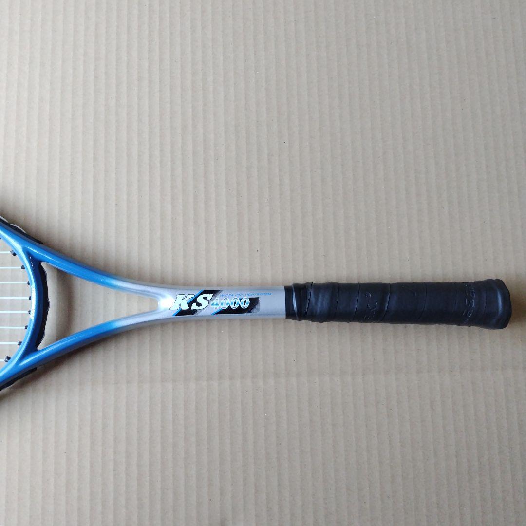YONEX◇テニスラケット/軟式ラケット/BLK/F-LASER9V : セカンド