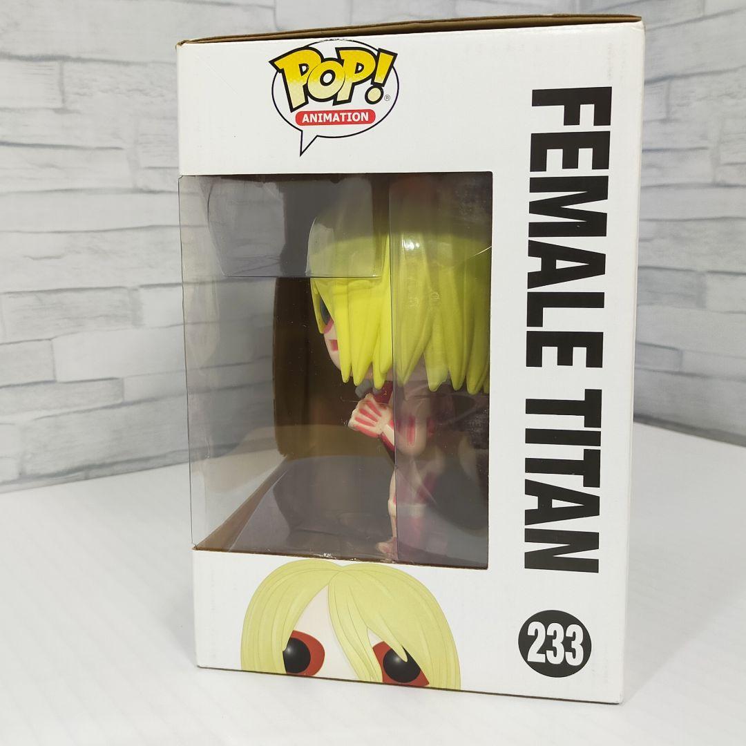 POP 進撃の巨人 女型の巨人 フィギュア アニ FEMALE TAITAN