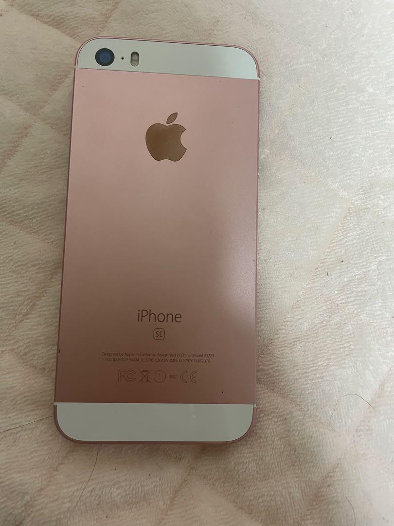 Apple iPhone ローズゴールド Original Apple iPhone SE 64GB Rose Gold iOS 9 12MP Unlocked