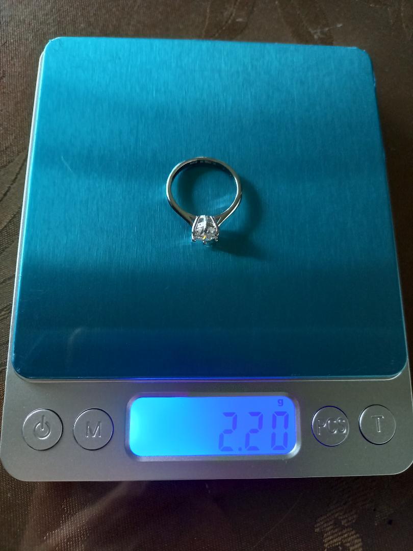 新品　1.00ct　ダイヤモンドリング　16号　Au750　1カラット　GIA