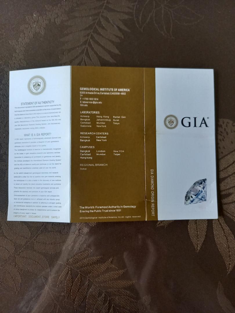 新品　1.00ct　ダイヤモンドリング　16号　Au750　1カラット　GIA