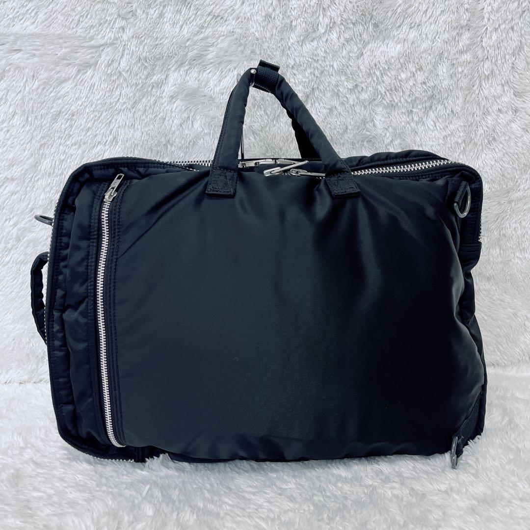 【美品】PORTERポーター タンカー 2層 3WAYブリーフケース ショルダー