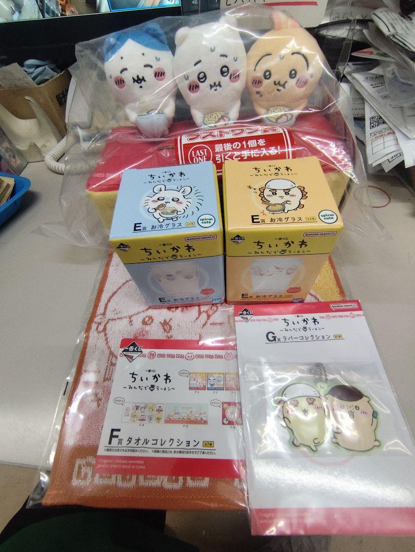 ちいかわ1番くじのラストワン賞　「郎」ティッシュケース