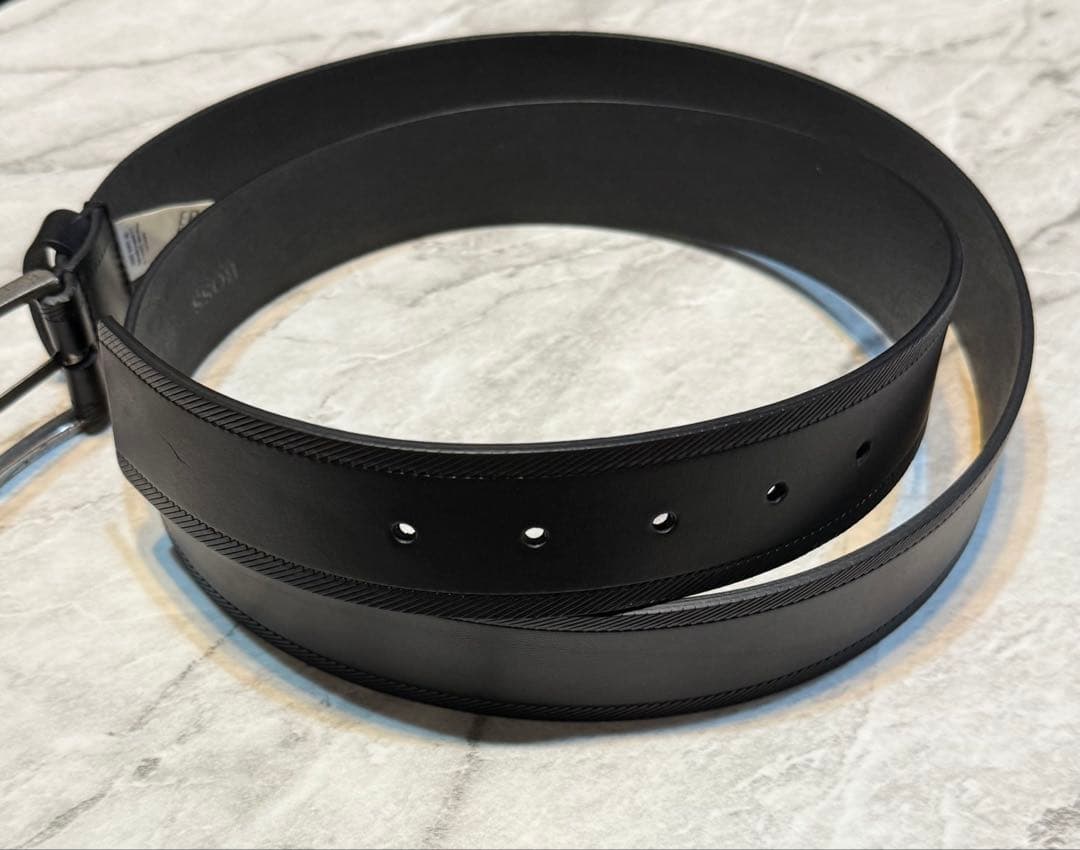 ヒューゴボス シルバーバックル カウスキン ベジタブルタンニンレザー イタリア製 ヒューゴボス シルバーバックル カウスキン ベジタブルタンニンレザー イタリア製