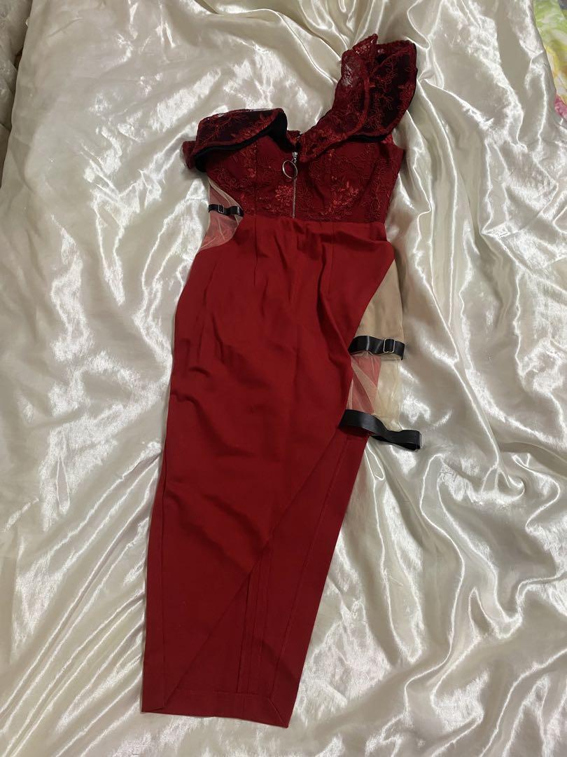 【ROBE de FLEURS Glossy】キャバドレス✨️Sサイズ✨️