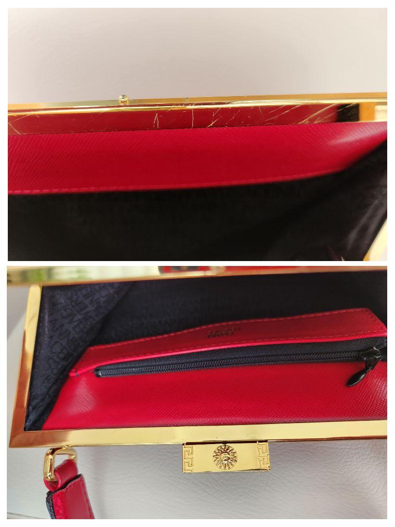 福袋 GIANNI VERSACE】ヴェルサーチェ 赤 ハンドバッグ バッグ