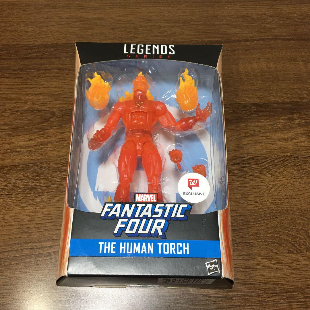 限定品 日本未発売 マーベルレジェンド ヒューマントーチ フィギュア ハズブロ