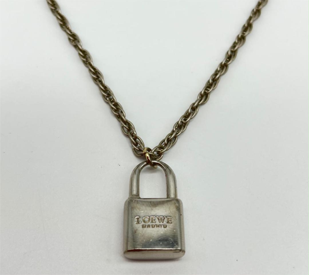 最新作SALE LOEWE 小物 カデナ お洒落 メンズ bcdnR-m95559982578 ロエベ ブランド シルバー ネックレス 2022定番人気