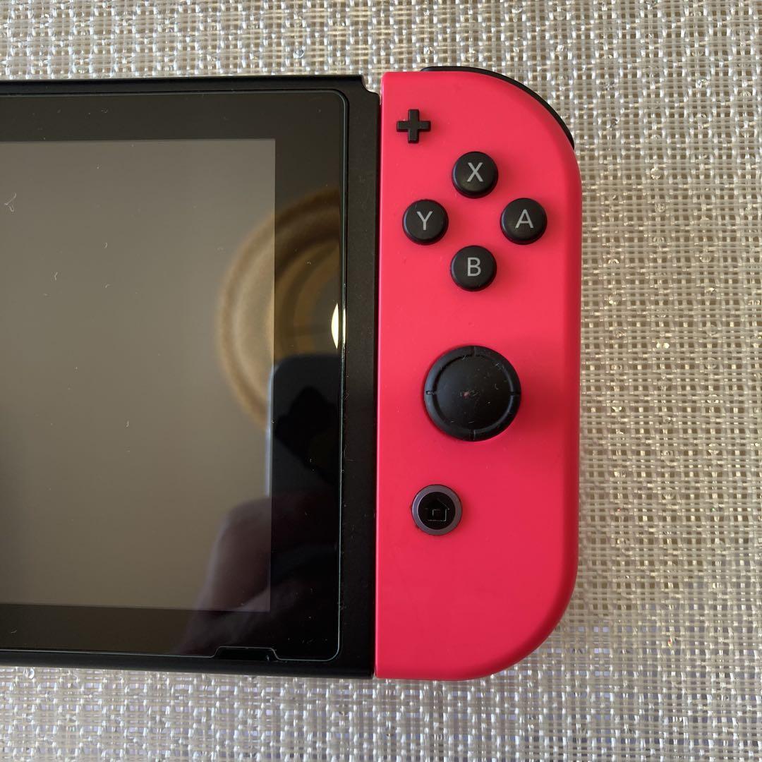 Nintendo Switch 本体 2018 グリーン/ピンク　ジャンク Nintendo Switch 本体 グリーン・ピンクジョイコン
