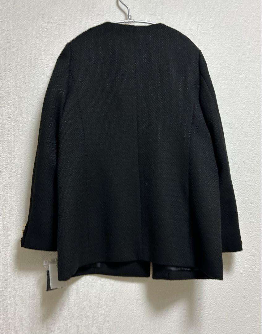 ★新品タグ付き★ WHITEJOOLA 金ボタンダブルツイードジャケット