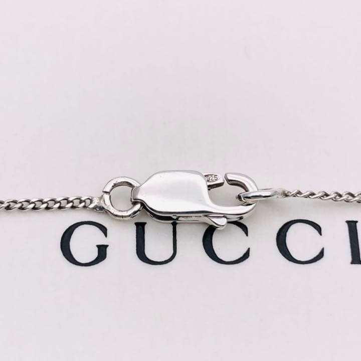 美品 gucci グッチ シルバークロスネックレス | aeonenergy.co.nz