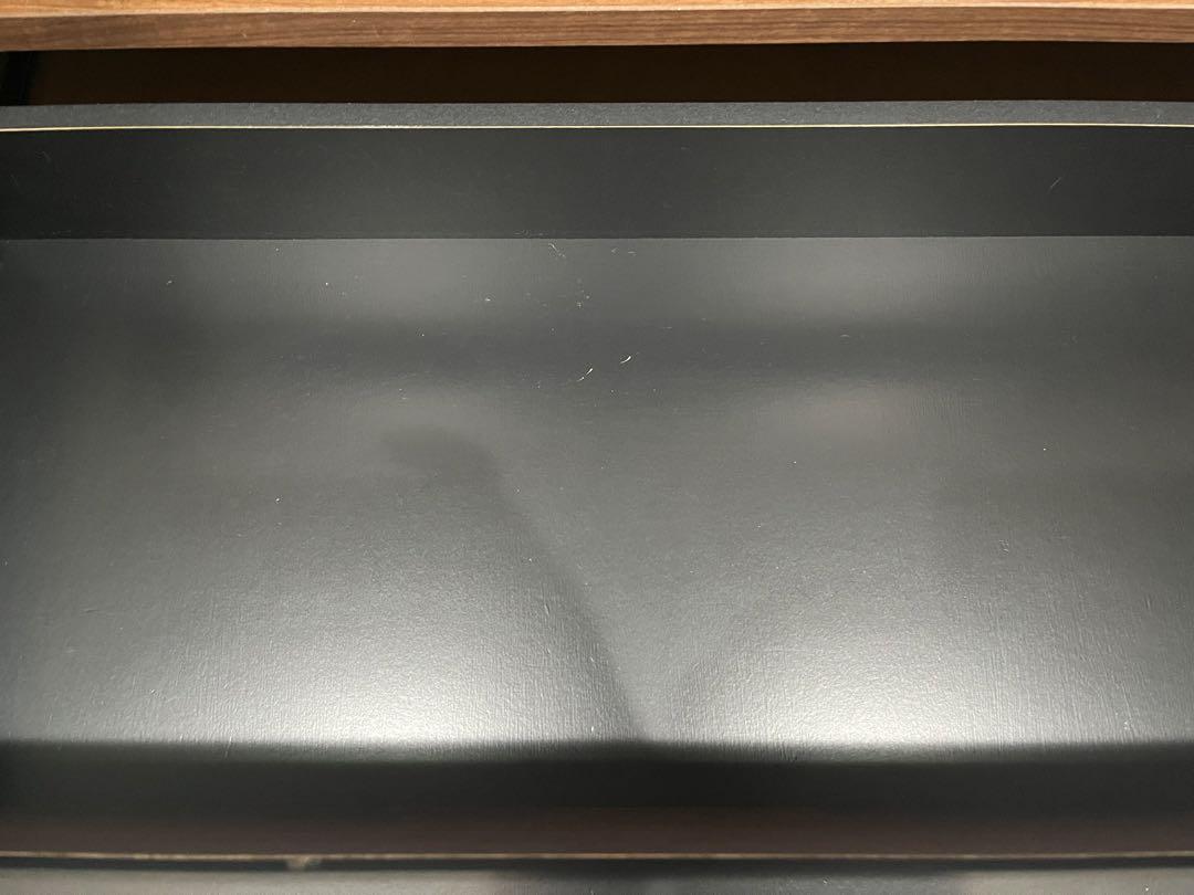 LOWYA ロウヤ テレビボード 幅140cm 完成品 ウォルナット 色