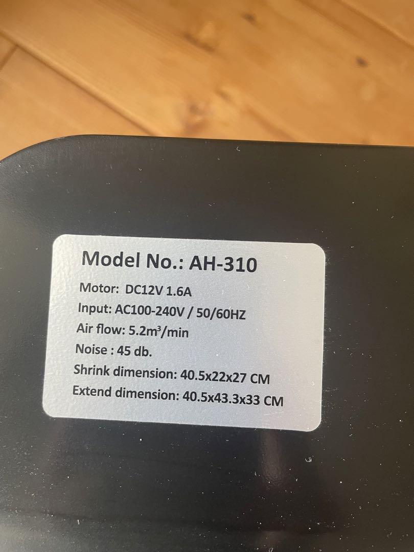 AH-310 塗装ブース　2基強力ファン