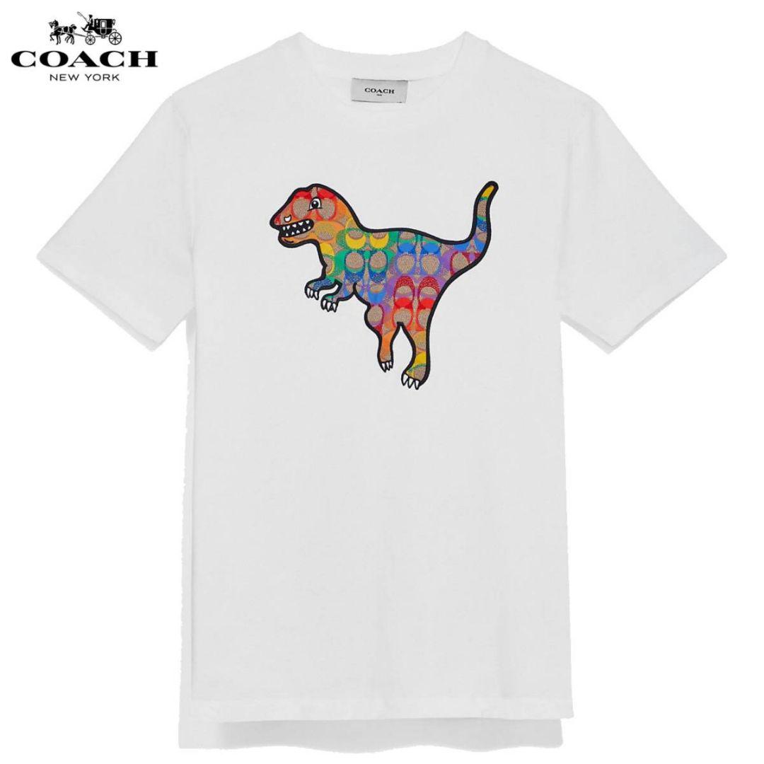 ☆新品☆COACH(コーチ)☆レキシー半袖Tシャツ 白ホワイト サイズ