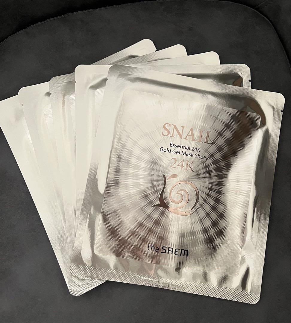 Essential 24K Gold Gel Mask Sheet 5枚 - メルカリ