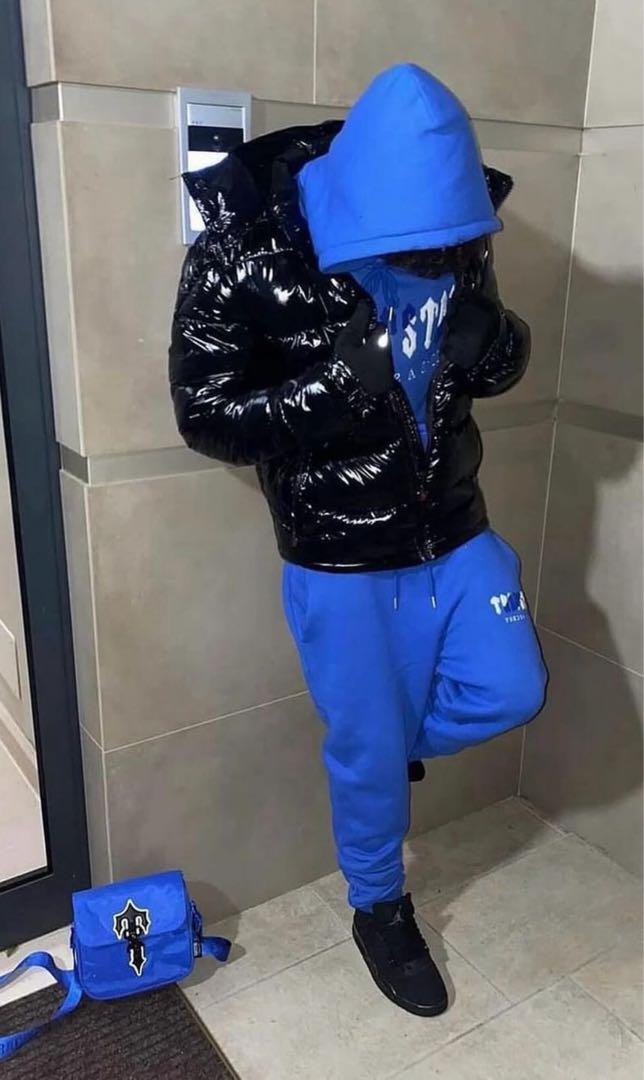 確実正規品‼️Trapstar London セットアップ パーカー blue
