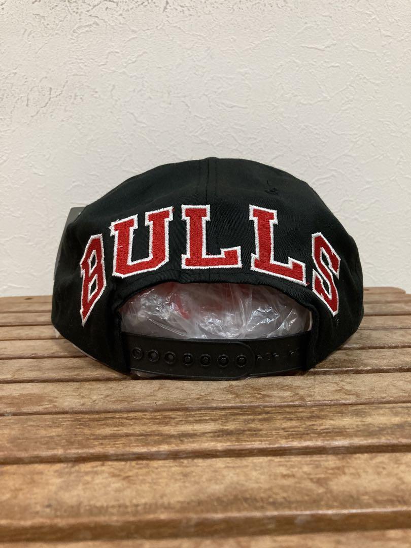 デッドストックvintageブルズキャップbulls帽子ヴィンテージnba90s