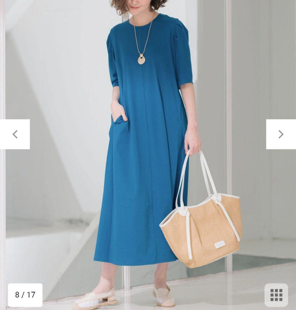 専用【洗える】ALBINIコーコラン タックスリーブ ワンピース