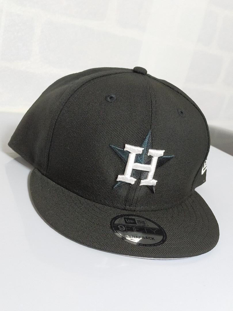 ヒューストン・アストロズ　9FIFTY　ウールスナップバック　ブラック＆ホワイト