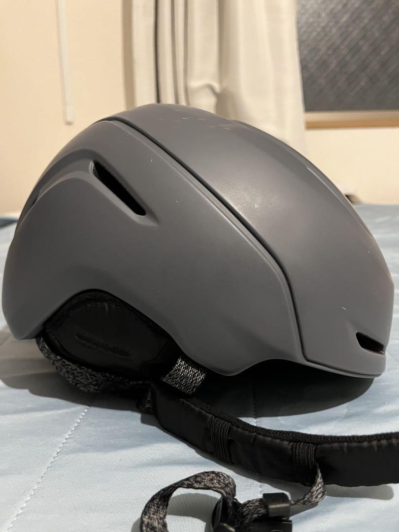 通販 激安 GIRO スノーボードヘルメット グレー NEO スキー・スノーボードアクセサリー