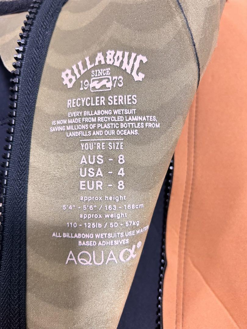 BILLABONG ロングスリーブスプリングウェットスーツ