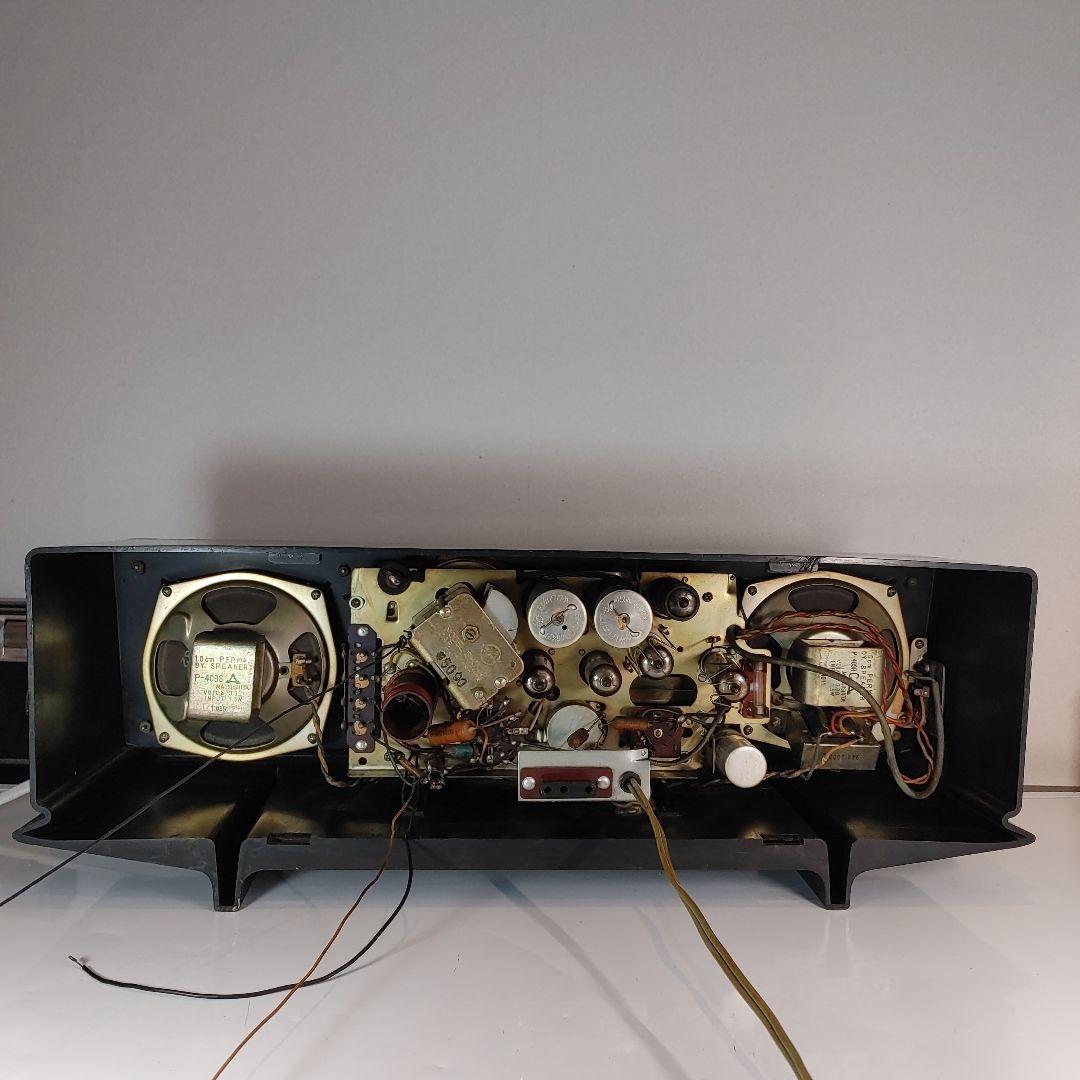 松下電器　真空管ラジオ　DX-365    動作品。アンティーク　オブジェにも