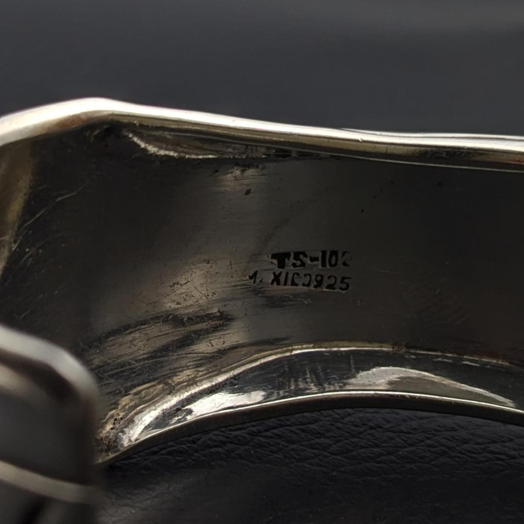 ヴィンテージ メキシカンシルバー925 バングル 64.5g