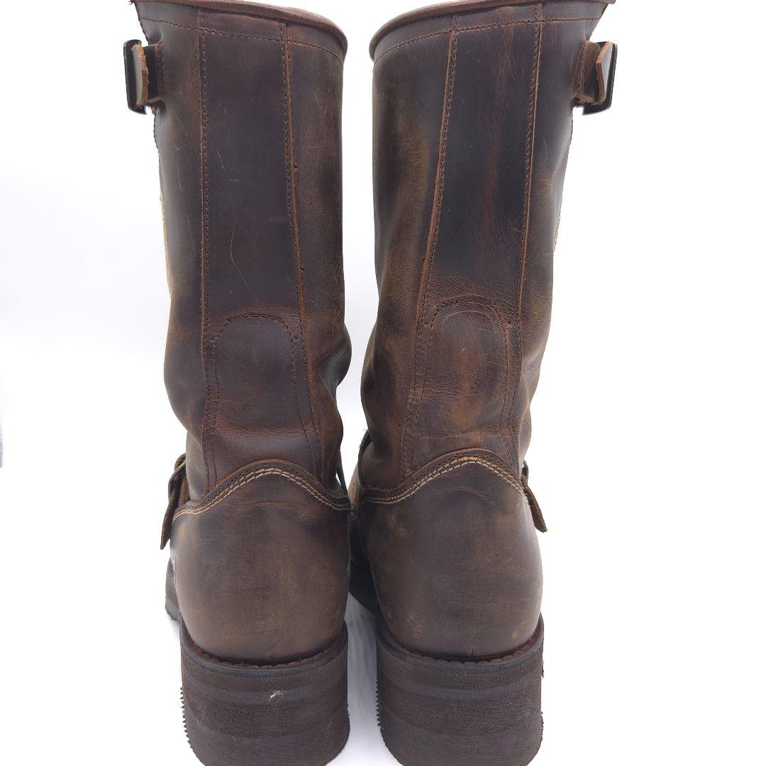SENDRA センドラ レザー エンジニアブーツ UK6 約 25cm ブラウン