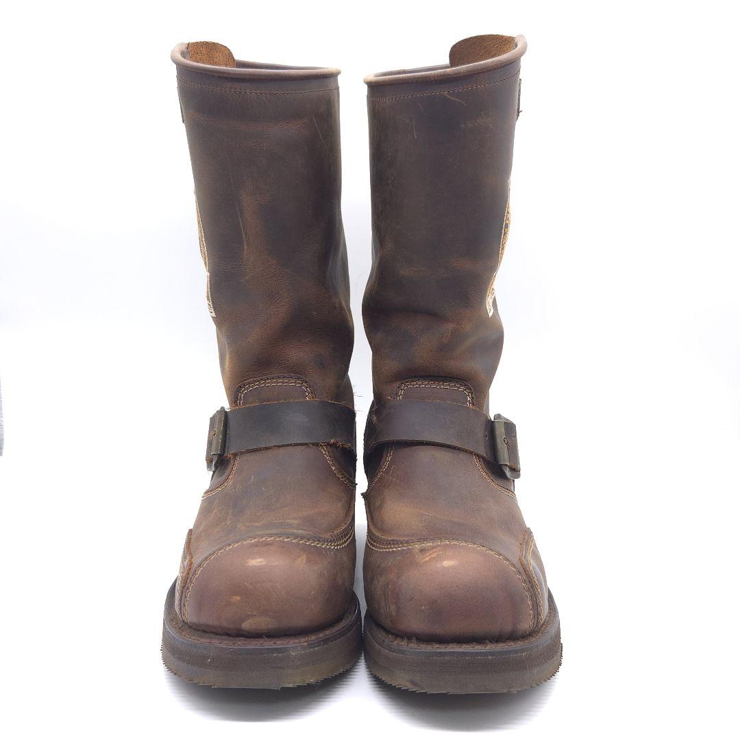 SENDRA センドラ レザー エンジニアブーツ UK6 約 25cm ブラウン