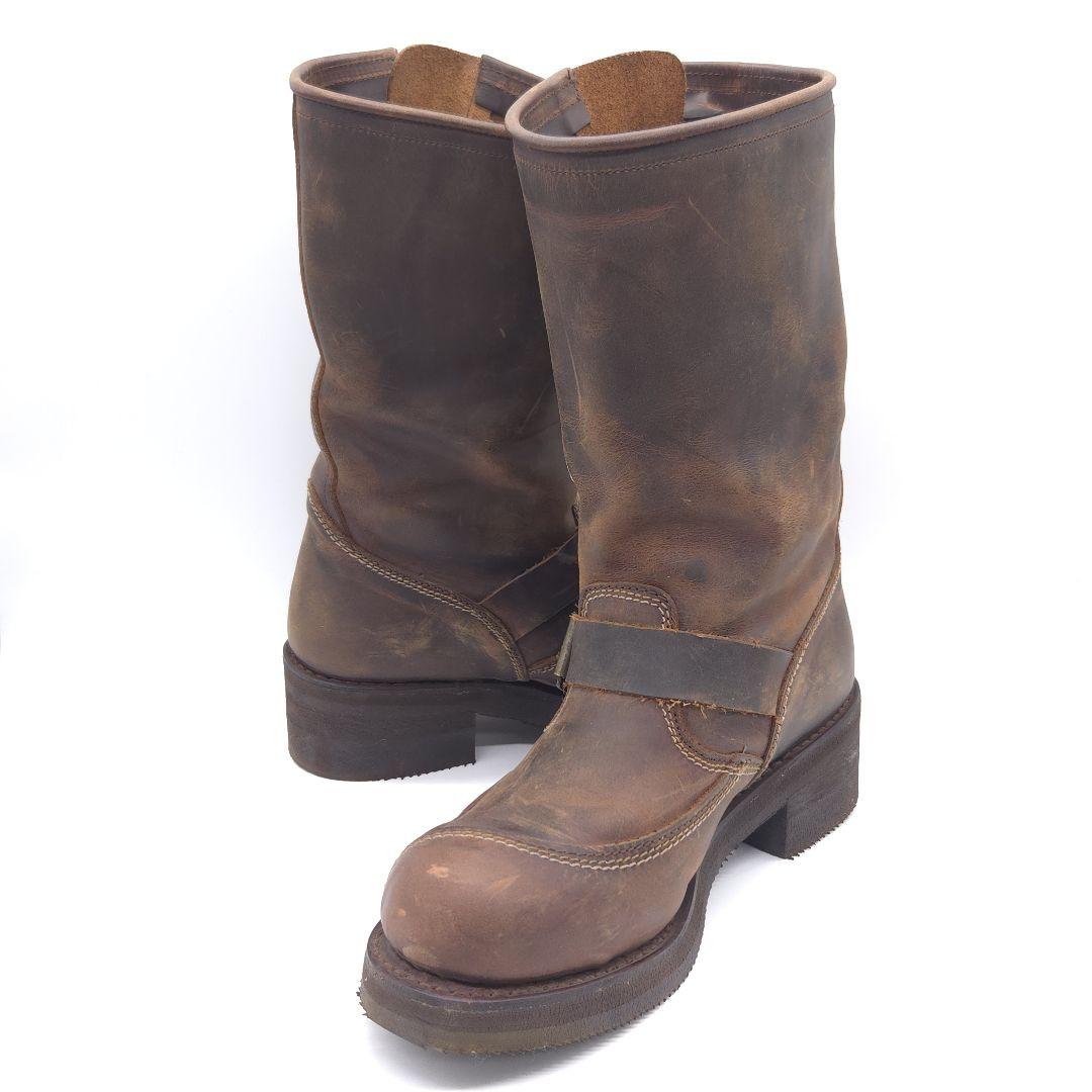 SENDRA センドラ レザー エンジニアブーツ UK6 約 25cm ブラウン