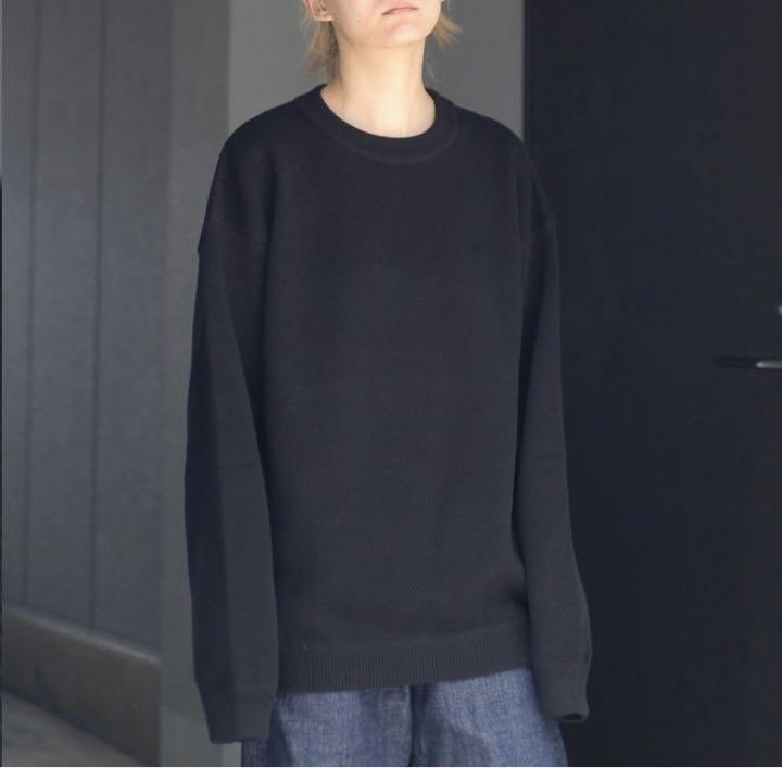 【定価1.7万】crepuscule 鹿の子プルオーバーニット