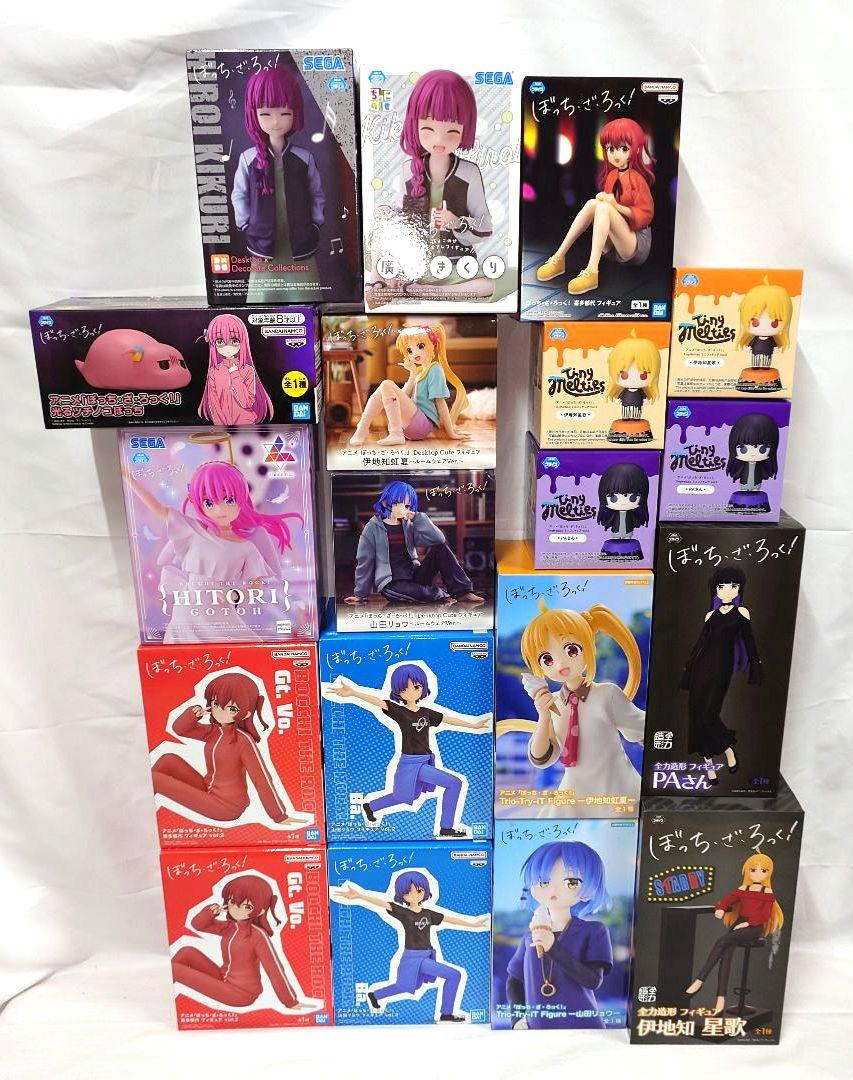 ぼっち・ざ・ろっく! 美少女 プライズ フィギュア まとめ売り 19点セット!!