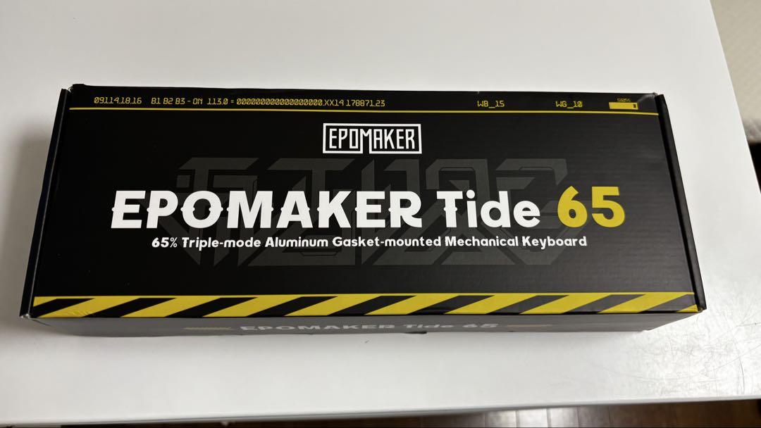 キーボード Epomaker Tide 65 Zebra Switch